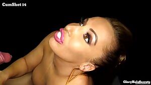 her 14th cumshot in a row !