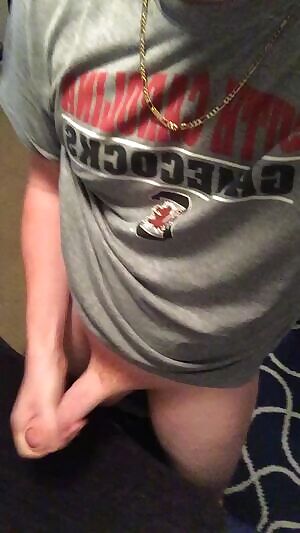 Last night's cumshot felt so good