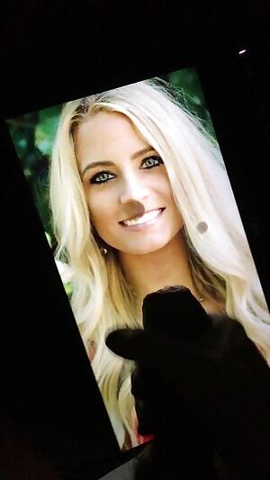 Gave her a good facial