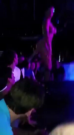 Squirting in the crowd