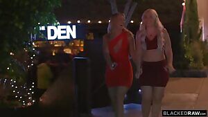 & Candice Dare - 2 cute girls are heading for a good time with black dude