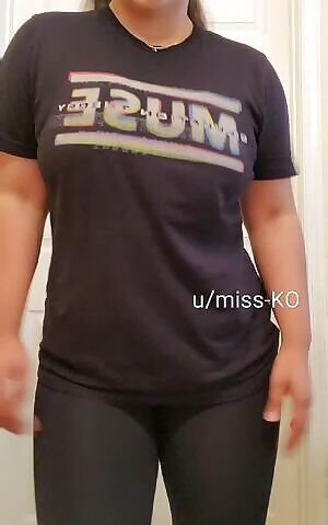 Before my shower after the gym 😜