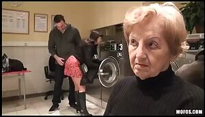 Ava Dalush Sucking and Fucking in The Local Laundromat