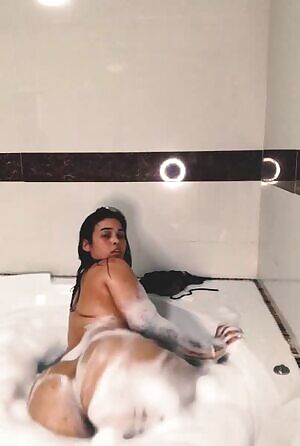 Hands-free ass cleaning demonstration