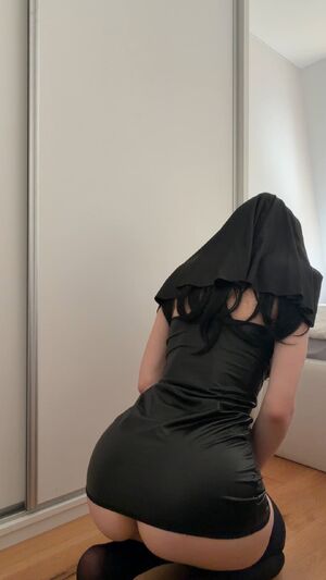 Latex Big Ass Nun Stockings