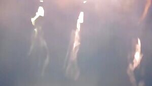 Pulling them out in the gym pool