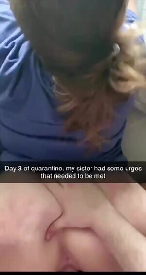 sis and i looking out for each other