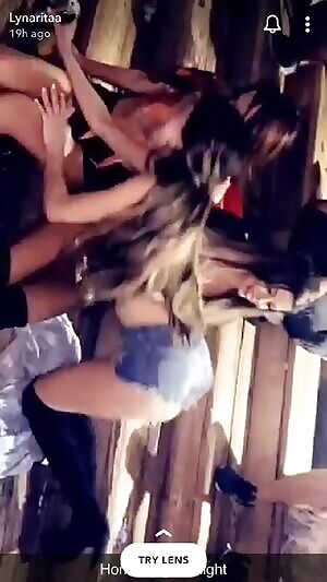 spanking their friends bubble butt