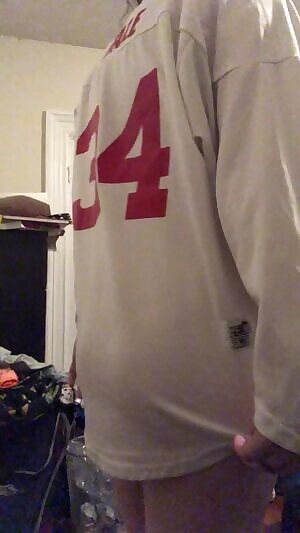 Underneath the jersey