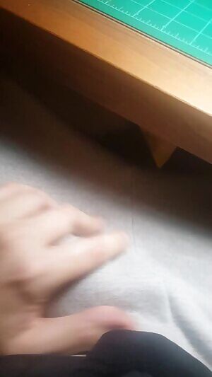 Just some classic grey sweatpants.