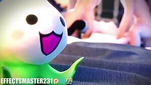 D.Va getting spitroasted