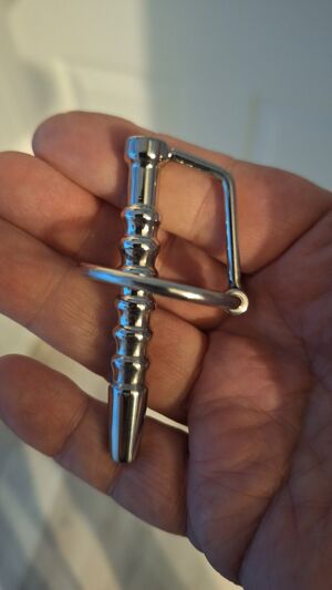 Urethral Sounding NSFW Plugged