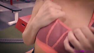 Elsa Jean - Workout with tiny fit Elsa