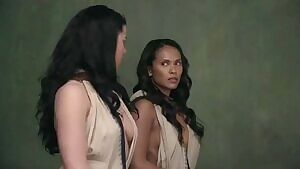 Jessica Grace Smith Used Hard In Spartacus