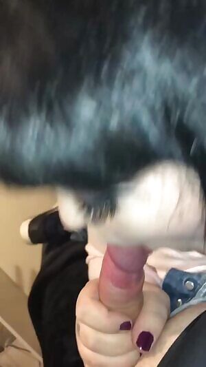 Daddy making sure I swallow it all like a good slut