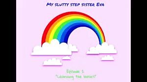 Virgin stepsister learns a blowjob GIF by Porner.TV