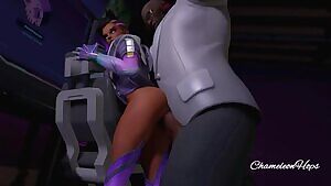 Sombra getting fucked by Doomfist