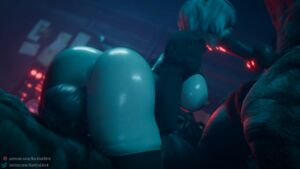 Monster Sex 3D Animation Rule34 Threesome