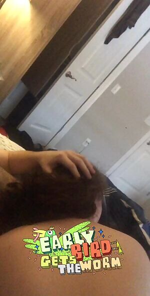 I made sure she got the worm.