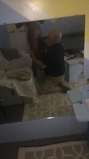 Getting worshipped by a BBC lover.