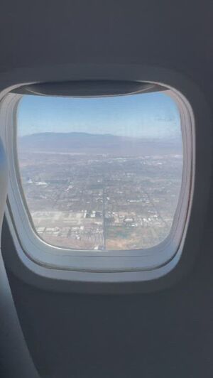 It was quick, but it was my first flash on a plane 🙈