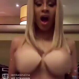 Cardi B moaning as she rides you