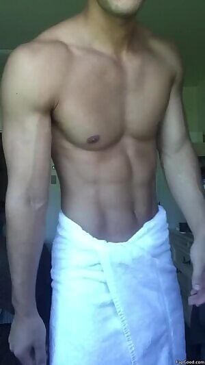 Shower time before the US Open!