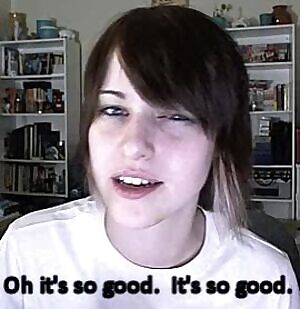 Fun with first dildo