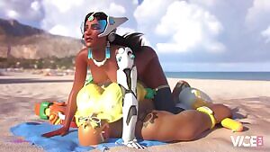 Symmetra working her hips