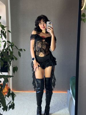 Alt Boots Goth Leather Mirror