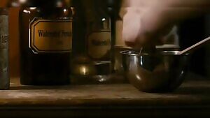 Carice Van Houten dyeing her pubes in Black Book