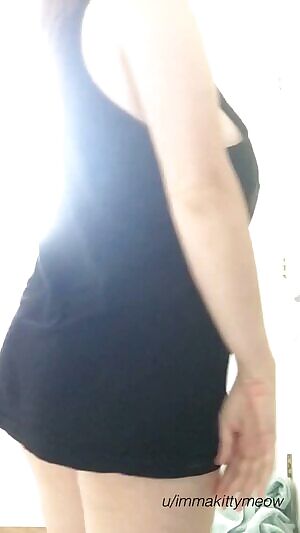 Sometimes the tits don’t want to drop & need a little bouncy encouragement