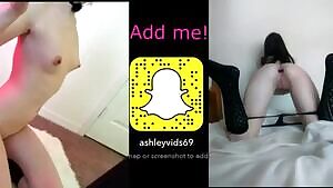 Horny nerd girl crazy for a big dick in her ass