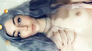 Get a taste of this teen sex kitten with this pair of well-worn Calvin Klein panties!