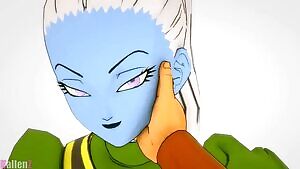 Vados sucks your thumb as you caress her
