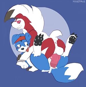 Midnight Lycanroc x Gaomon