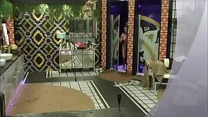 Naked from the shower