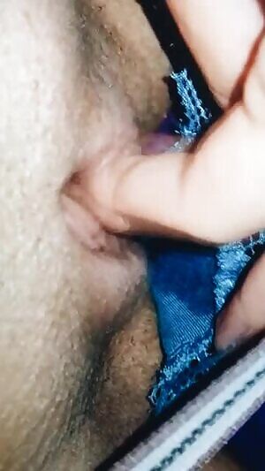 Playing with her pussy, shes so hot!