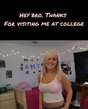 Visiting Sis at College