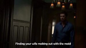 Catching your wife making out with the maid