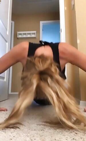 push-up challenge downblouse