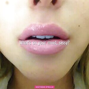 Daydreaming again, slut? 💋 ~ MistressStella.com