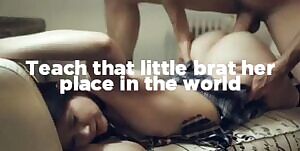 Doesnt matter if she deserves it, she needs the discipline.