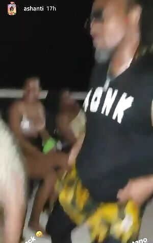 Ashanti Purple Bikini