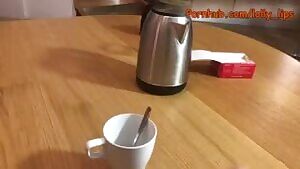 Drunk slut step sis come to after nightclub and then fucked her stepbro