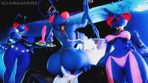 Monster Girls 3D Animation Big Ass