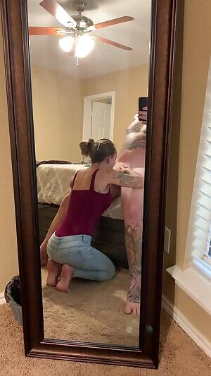 Always on my knees like a good girl.