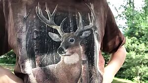 Deer in the headlights tiddy drop😉