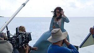 Kaya Scoledario - Pirates of the Caribbean: Dead Men Tell No Tales BTS