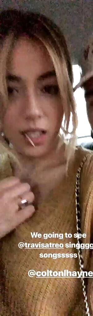 Chloe Bennet demonstrates her oral skills